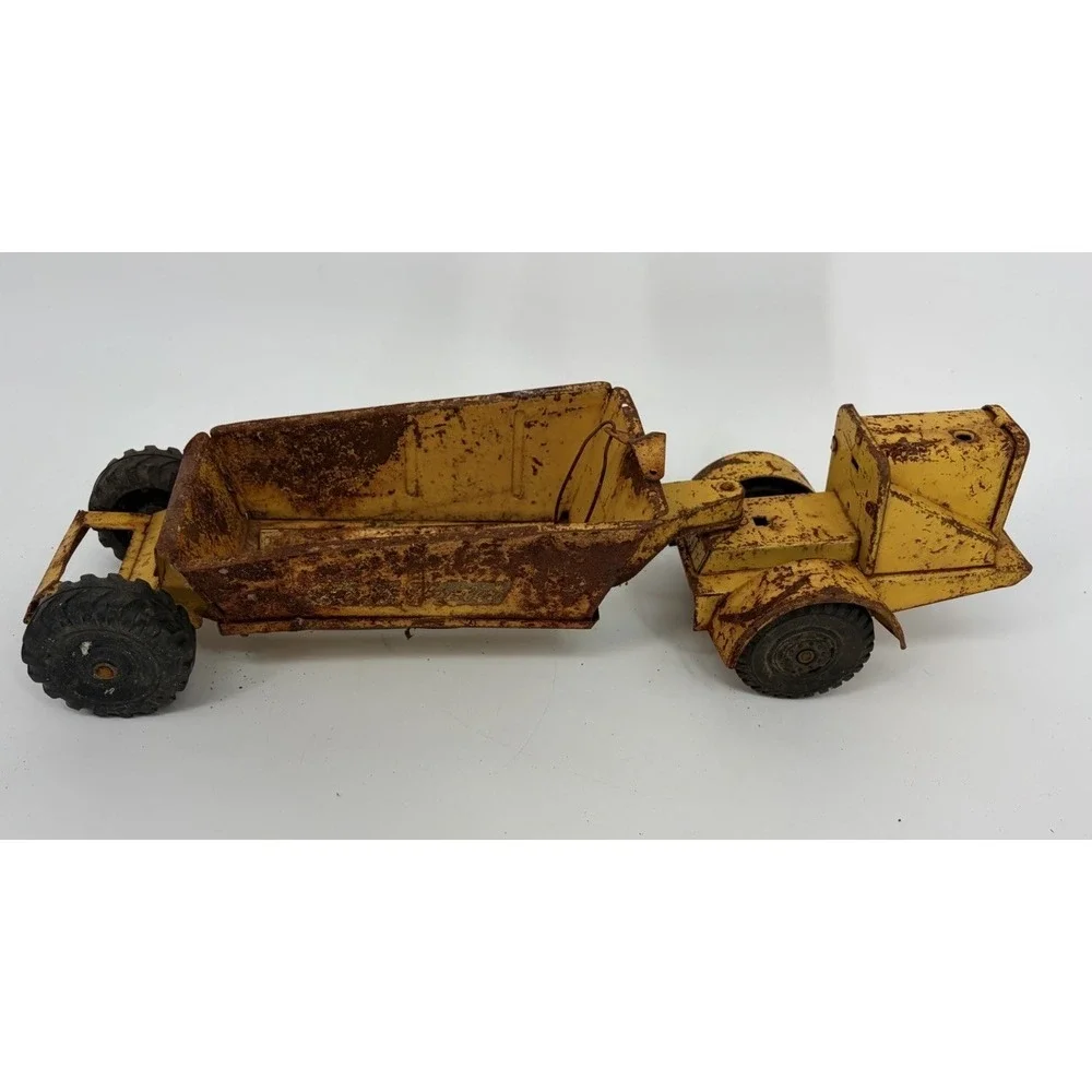 Vintage Marx Pressed Steel Lumar Earth Hauler for Parts Repair Restoration